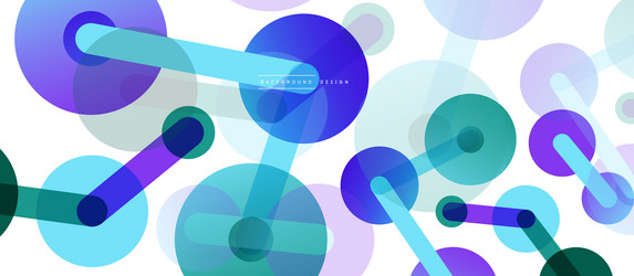 Abstract Network Dots Background vector image