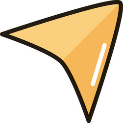 cursor internet web technology interface line vector image