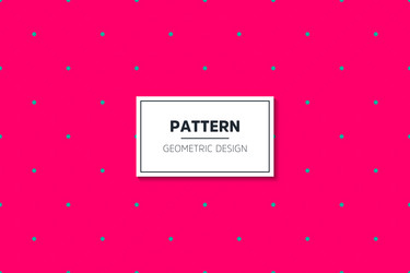 Geometric simple seamless pattern with colorful vector