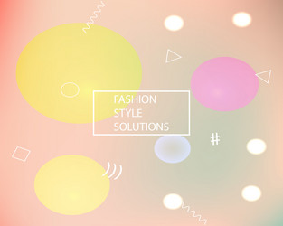 modern concept in color pattern vector image