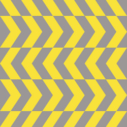 zigzag pattern yellow and gray dashed lines vector image
