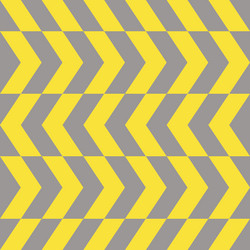 Zigzag pattern yellow and gray dashed lines vector