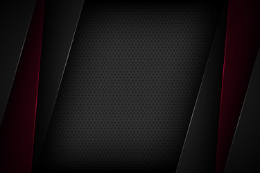 black abstract background with overlapping vector image