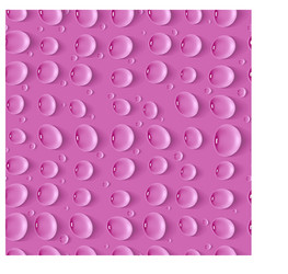 seamless realistic pattern with drops vector image