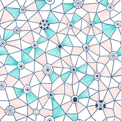 abstract triangles pattern vector image