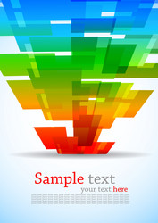 Dynamic Abstract Background vector image
