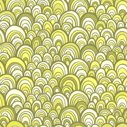 seamless pattern with abstract stylized hand drawn vector image