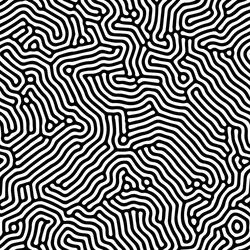 Chaotic Line Pattern vector image