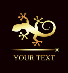 Green salamander Royalty Free Vector Image - VectorStock