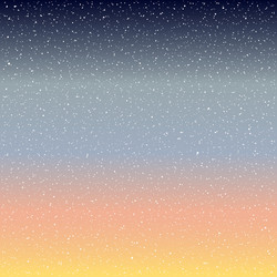 Stars in the night sky vector