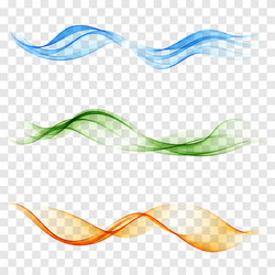 Abstract Water Wave Pattern vector image