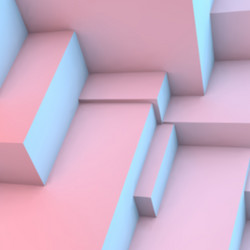 abstract background with rose quartz and serenity vector image