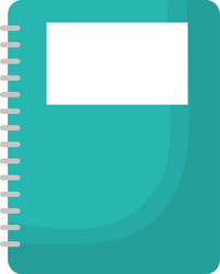 notebook icon image vector image
