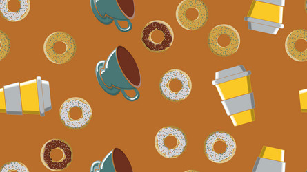 seamless pattern texture different round vector image