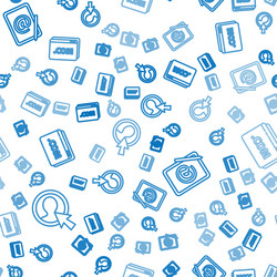 set line create account screen mail and e-mail vector image