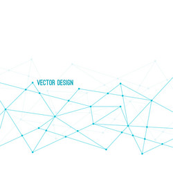 Abstract Technology Network Background vector image