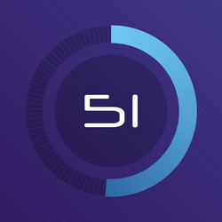 Circular interval timer vector