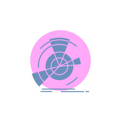 data diagram performance point reference glyph vector image