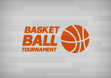 Basketball Web Banner Template vector image