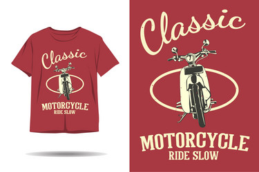 Vintage Motorcycle Shirt Vector Images (over 5,200)