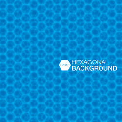simple colorful background consisting of hexagons vector image