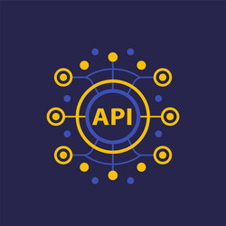 Api application programming interface vector