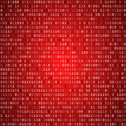 Binary Code Screen vector image