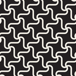 Twisting Lines Abstract Pattern vector image