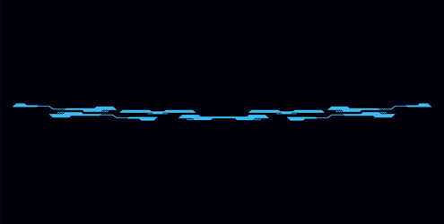 futuristic element for game or app user interface vector image