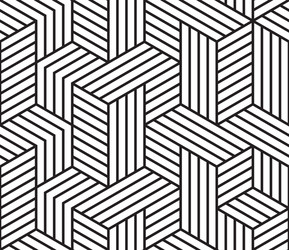 abstract geometric seamless pattern background vector image