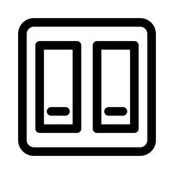 Switch device to control circuit onoff state vector