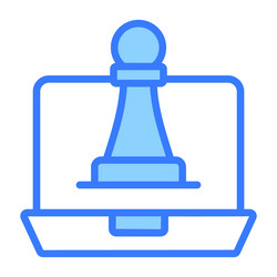 strategy icon user interface as a simple sign vector image