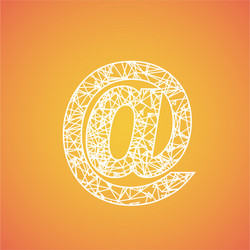 net font from a typeset vector image