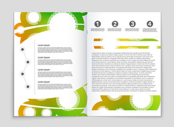 abstract layout background set for art vector image