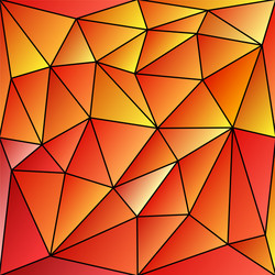 Abstract vitrage with triangular multi colors grid vector