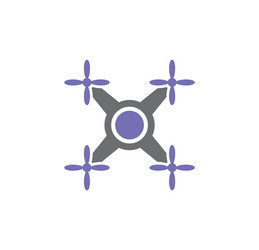 drone related icon on background for graphic vector image