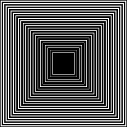 abstract square effect lines pattern on black vector image