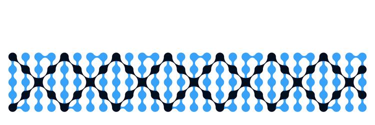 metaball connect pattern technology bubbles vector image