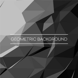 geometric pattern triangles background vector image