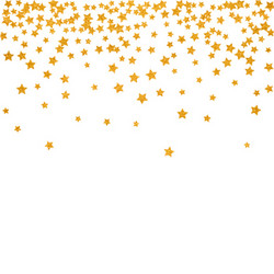 abstract pattern of random falling stars vector image