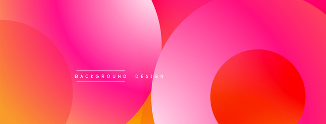 background design with overlapping circular vector image