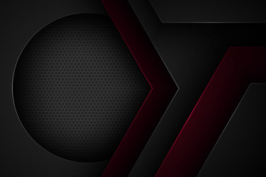 black abstract background with overlapping vector image