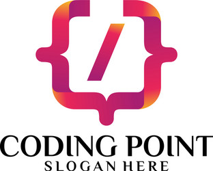 coding point vector image