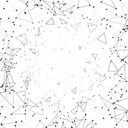 simple triangular pattern vector image