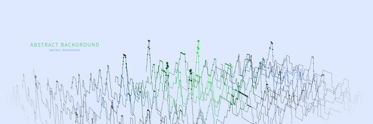 abstract background color graph from lines and vector image