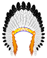 indian chief vector