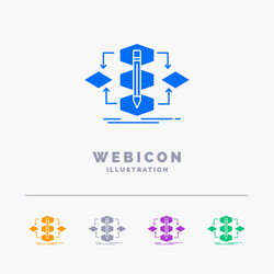algorithm design method model process 5 color vector image