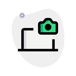 Built-in laptop camera elevates visual Royalty Free Vector