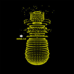 Dynamic Particle Technology 3D vector image