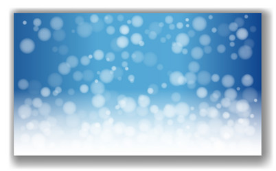 abstract image displaying a blue and white bokeh vector image